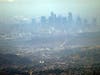 Smoke from the Bobcat fire fills the air over the Los Angeles skyline Friday, Sept. 18, 2020, from Mount Wilson, Calif. 