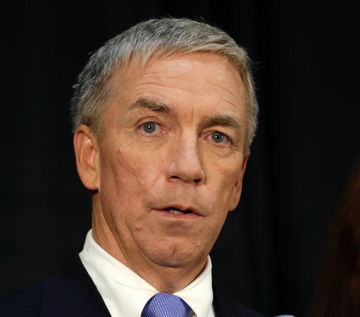 FILE - In this Oct. 8, 2014, file photo Republican Doug Ose speaks during a debate in Sacramento, Calif. Ose says he's entering the recall election aimed at ousting Democratic Gov. Gavin Newsom. 