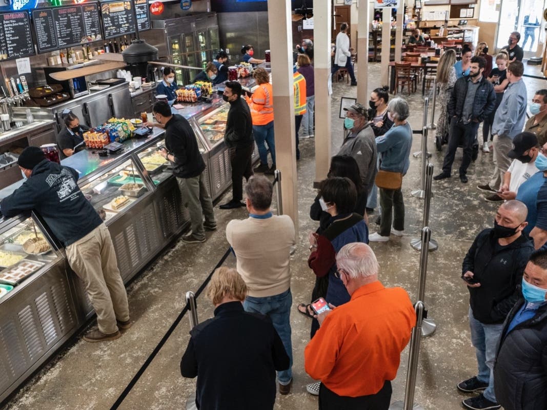 California lifted its indoor mask mandate last month, but the growing presence of the BA.2 subvariant is already triggering a small uptick in cases. Experts are unsure whether it will cause a surge.