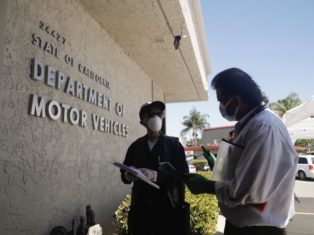 A remote exam is available for nearly 2 million tests taken by Californians renewing their license each year, more than 1.3 million tests taken by adults getting their license for the first time and Californians getting a REAL ID or motorcycle license.