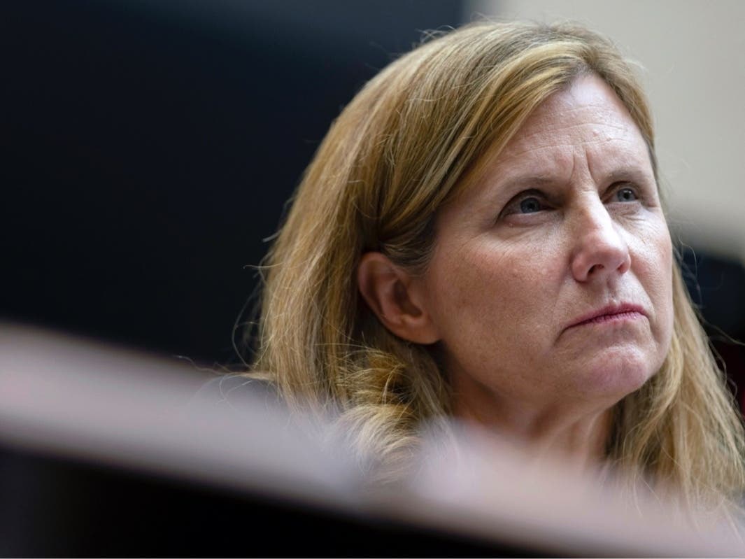 University of Pennsylvania President Liz Magill listens to a question during a hearing of the House Committee on Education on Capitol Hill, Tuesday, Dec. 5, 2023 in Washington.