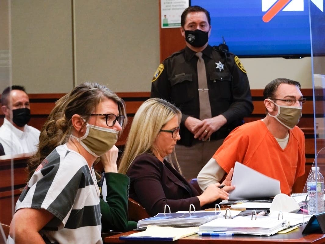 Jennifer and James Crumbley were each charged with four counts of involuntary manslaughter after prosecutors accused the couple of ignoring their son's disturbing warning signs leading up to the deadly shooting at Oxford High School on Nov. 30.