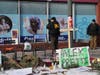 Minnesota state law enforcement officers Sunday, Jan. 25, work on the scene where Alex Pretti was fatally shot by a U.S. Border Patrol officer on Saturday, Jan. 24.
