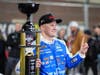 Berlin, Conn.-native Ryan Preece celebrates in Victory Lane after winning NASCAR's The Clash preseason auto race, Wednesday, Feb. 4, in Winston-Salem, N.C.