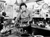 In this Aug. 21, 1978, file photo, American television chef Julia Child shows a salade nicoise she prepared in the kitchen of her vacation home in Grasse, southern France. The Canton Library next week will host a virtual program on Child's iconic kitchen.