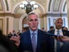 Speaker of the House Kevin McCarthy, R-Calif., leaves the chamber at the Capitol in Washington, Sept. 19, 2023.
