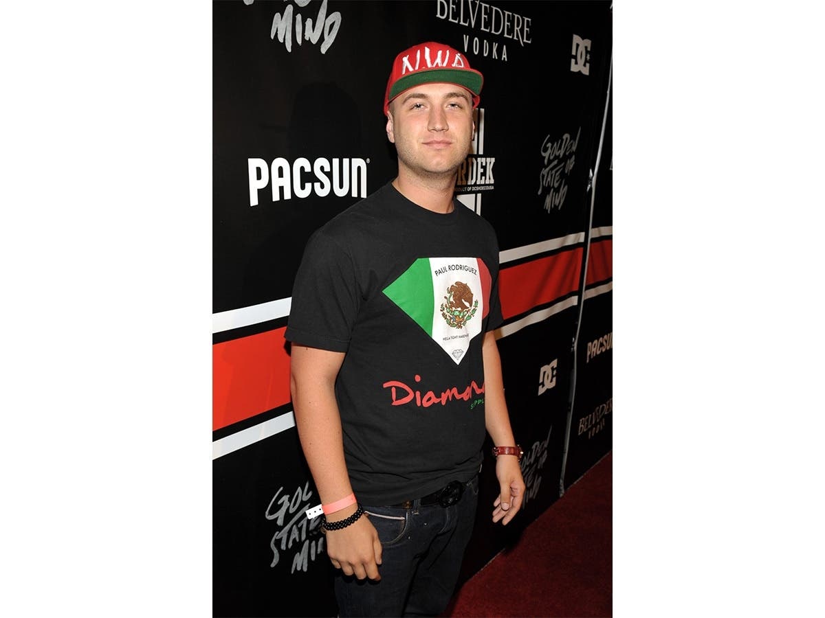 Nick Hogan arrives at PacSun and DC Shoes "Golden State of Mind" event held at Rob Dyrdek's Fantasy Factory on Saturday, Sept. 22, 2012 in Los Angeles. 