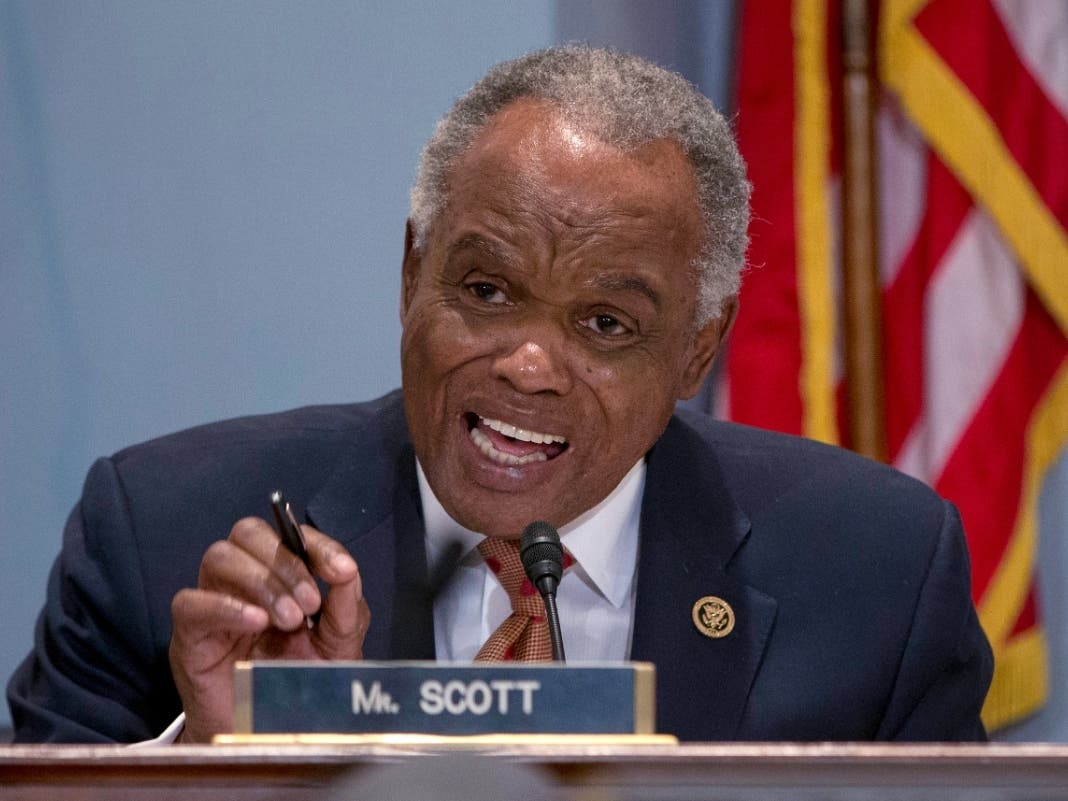 FILE - Rep. David Scott, D-Ga., speaks on Capitol Hill in Washington, Oct. 7, 2015.