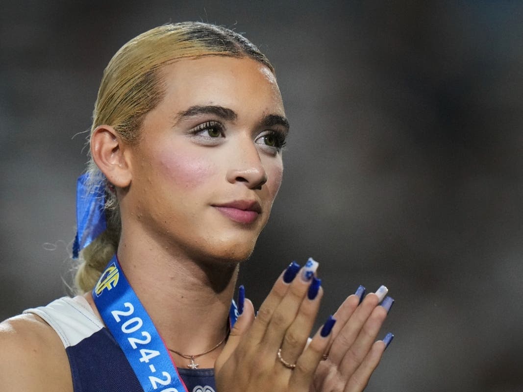 The transgender senior AB Hernandez is entered in the girls' long jump, girls' high jump and girls' triple jump this weekend.