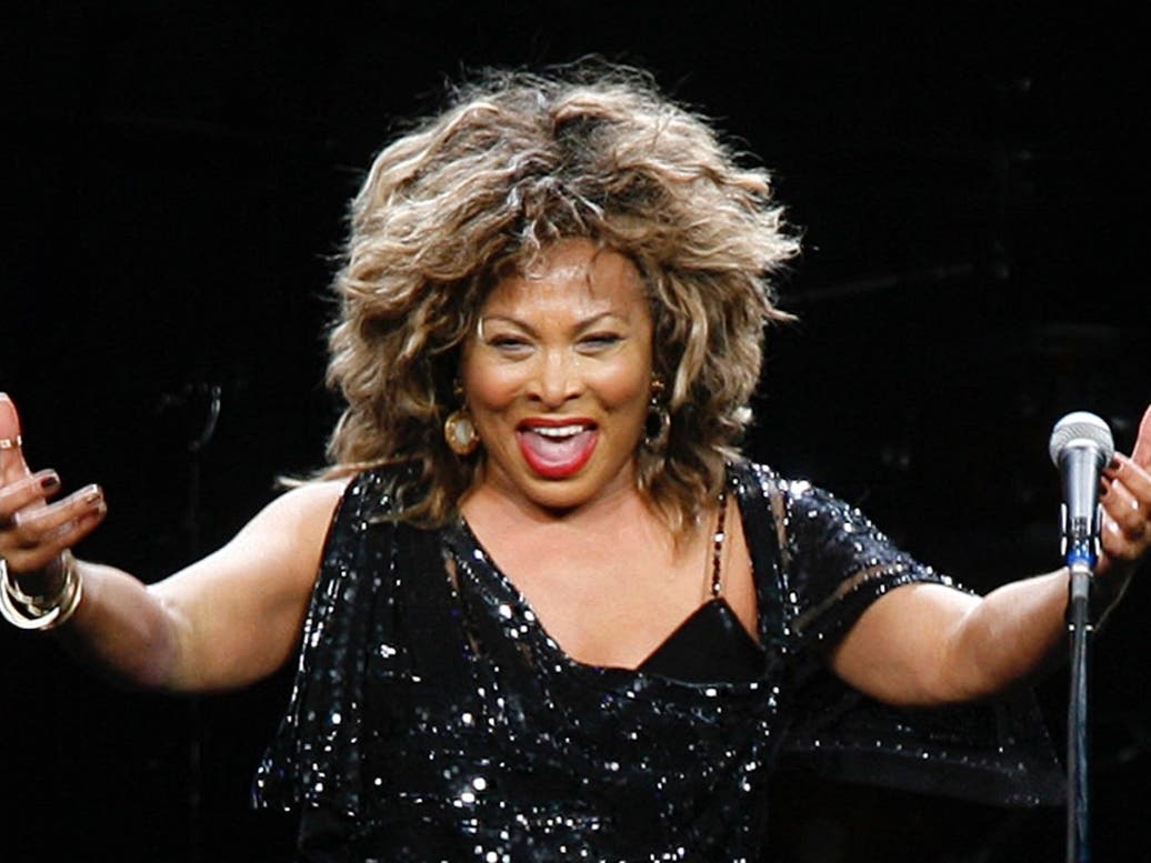 Tina Turner performs in a concert in Cologne, Germany in 2009.