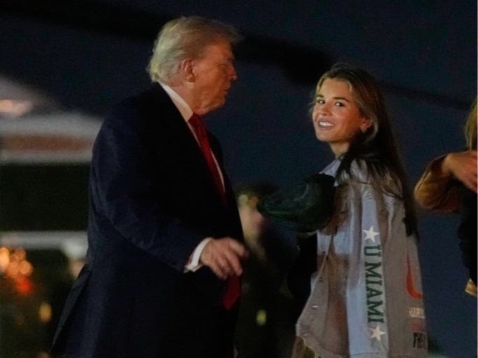 Kai Trump, the granddaughter of President Donald Trump, has reportedly made over $1 million on endorsements and has committed to play golf for the University of Miami.