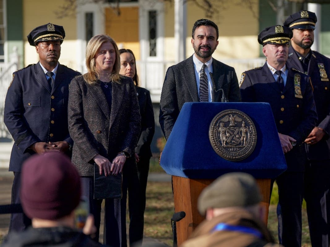 Explosives thrown near New York City mayor's residence investigated as 'ISIS-related terrorism' New York Mayor Zohran Mamdani speaks during a news conference at Gracie Mansion, Monday, March 9, 2026, in New York.