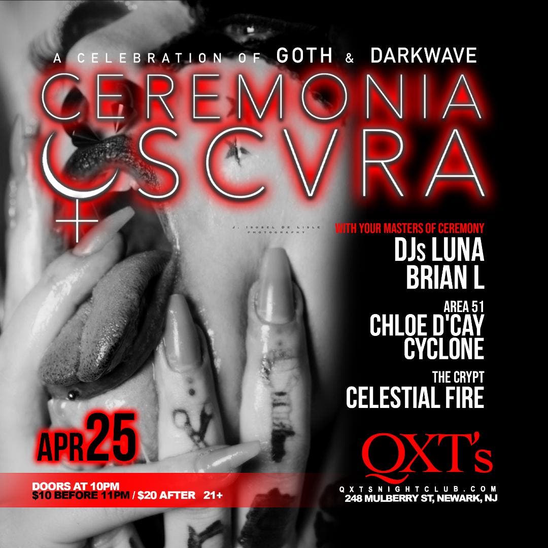 Ceremonia Oscura - NJ's only Multi-level GOTH & DARKWAVE