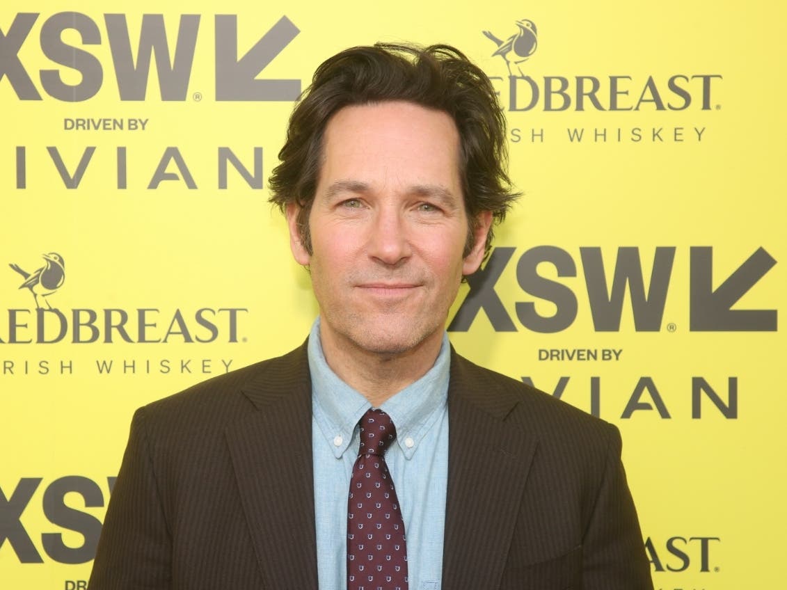 Paul Rudd arrives for a screening of "Power Ballad" during the South by Southwest Film Festival on Saturday, March 14, 2026, in Austin, Texas.