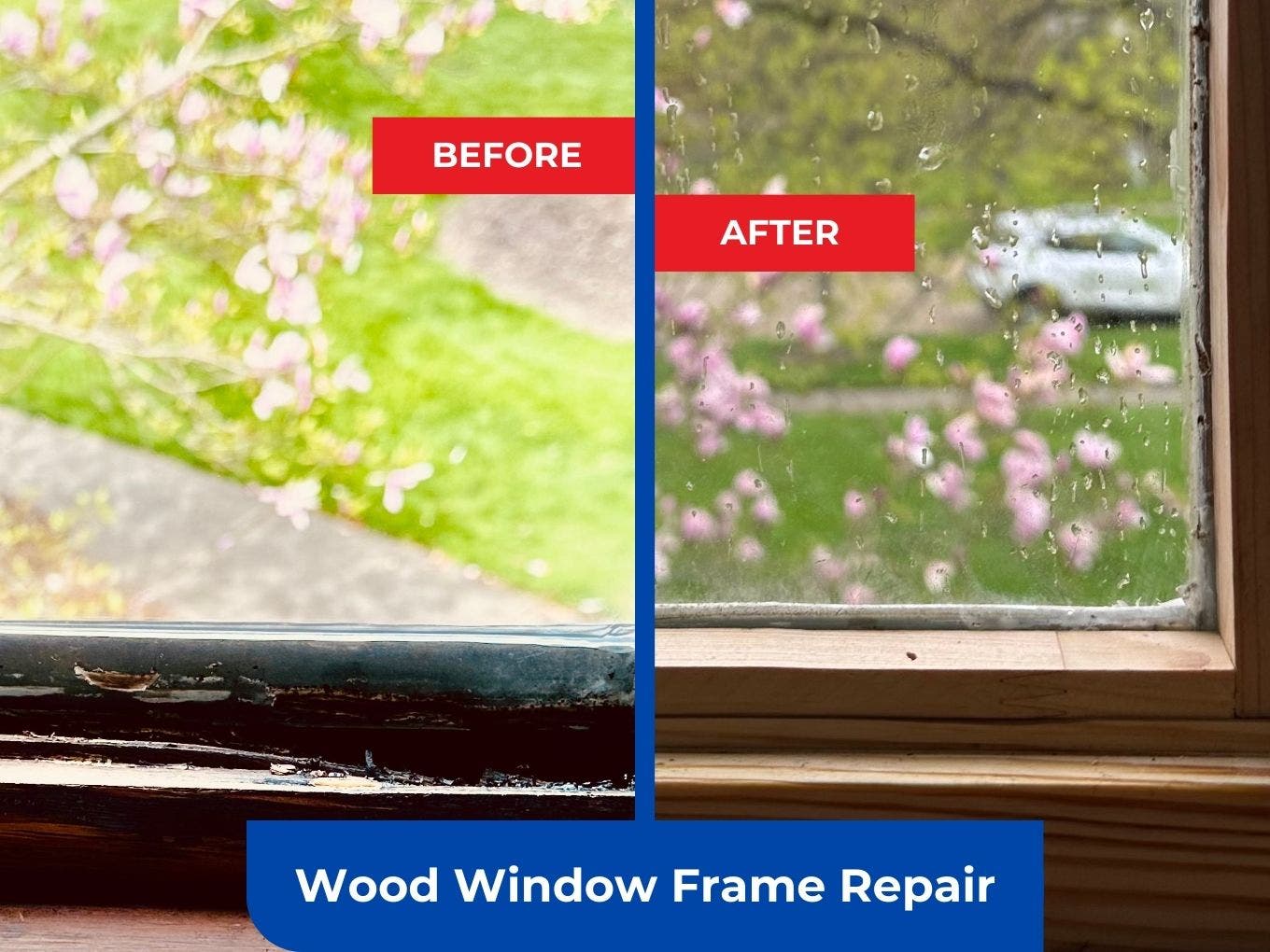 Window Sill, Sash and Frame Repair in Cuyahoga Falls, OH – Complete Structural Restoration