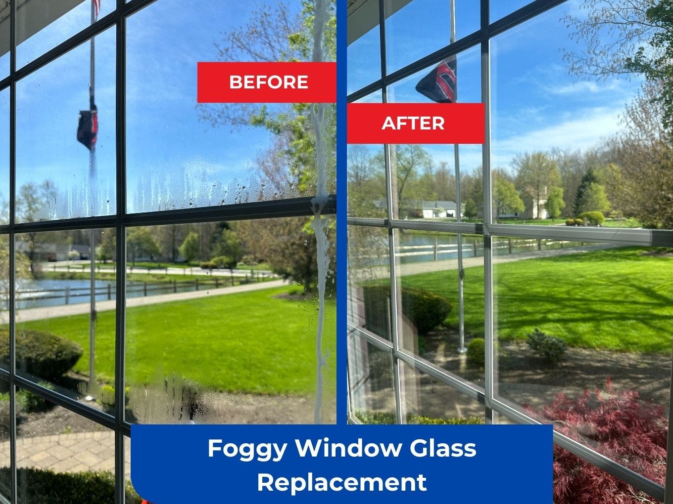 Foggy Window Repair in Mentor, OH — Summer Humidity Exposing Failed Seals?