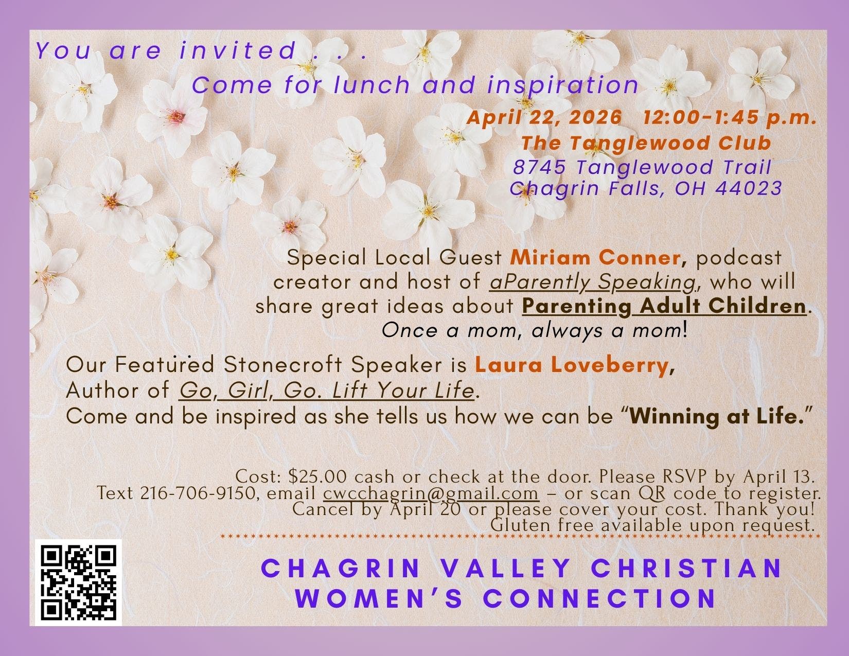 Christian Women's Connection Luncheon