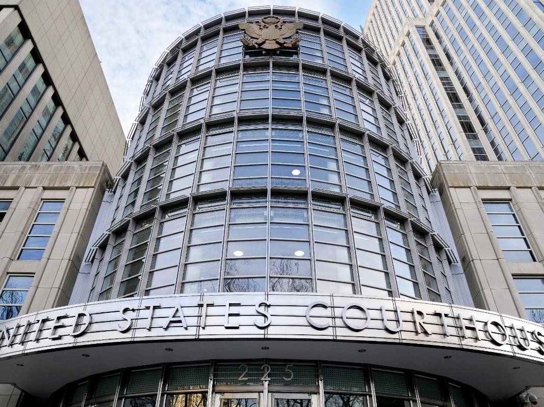 FILE - The U.S. federal courthouse in the Brooklyn borough of New York, on Jan. 17, 2023.