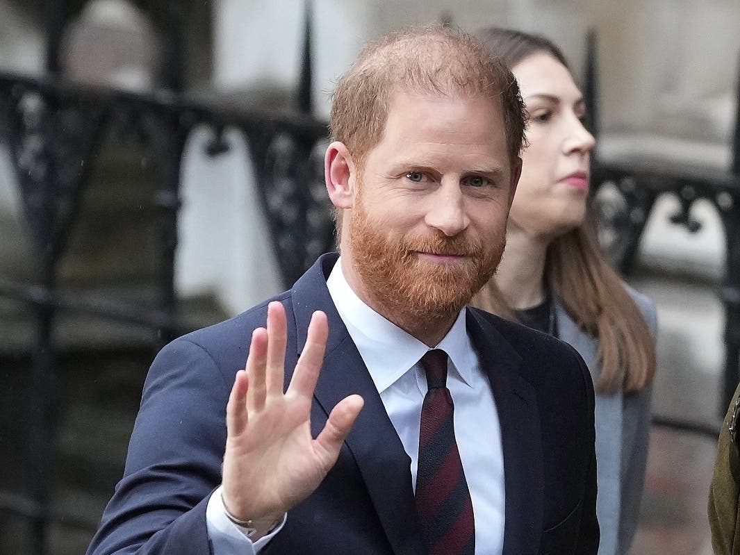 FILE - Britain's Prince Harry arrives at London's High Court to lead a group accusing the Daily Mail's publisher of privacy invasion through unlawful tactics in a trial that is part of a wider phone hacking scandal in London, Jan. 21, 2026.