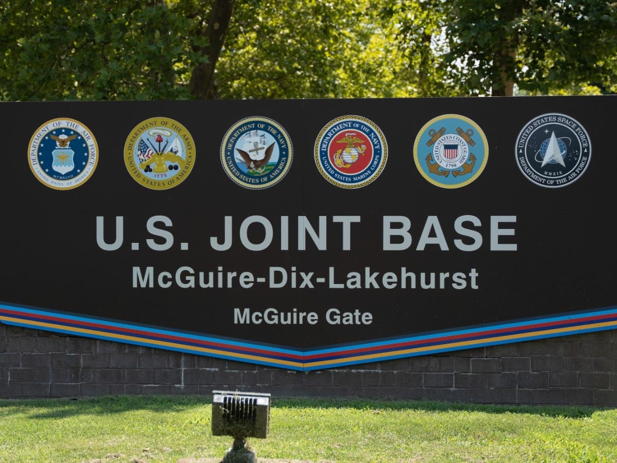 Joint Base McGuire-Dix-Lakehurst in New Hanover Township, N.J., is seen on July 24, 2025.