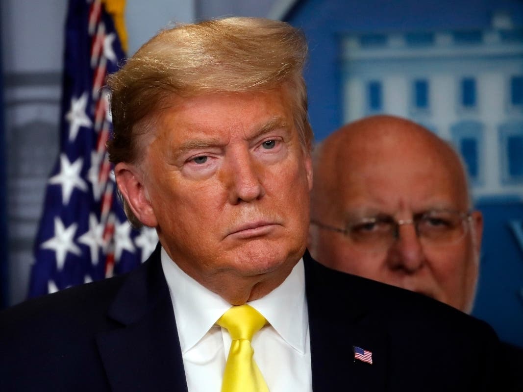 President Donald Trump addressed the nation from the Oval Office Wednesday.