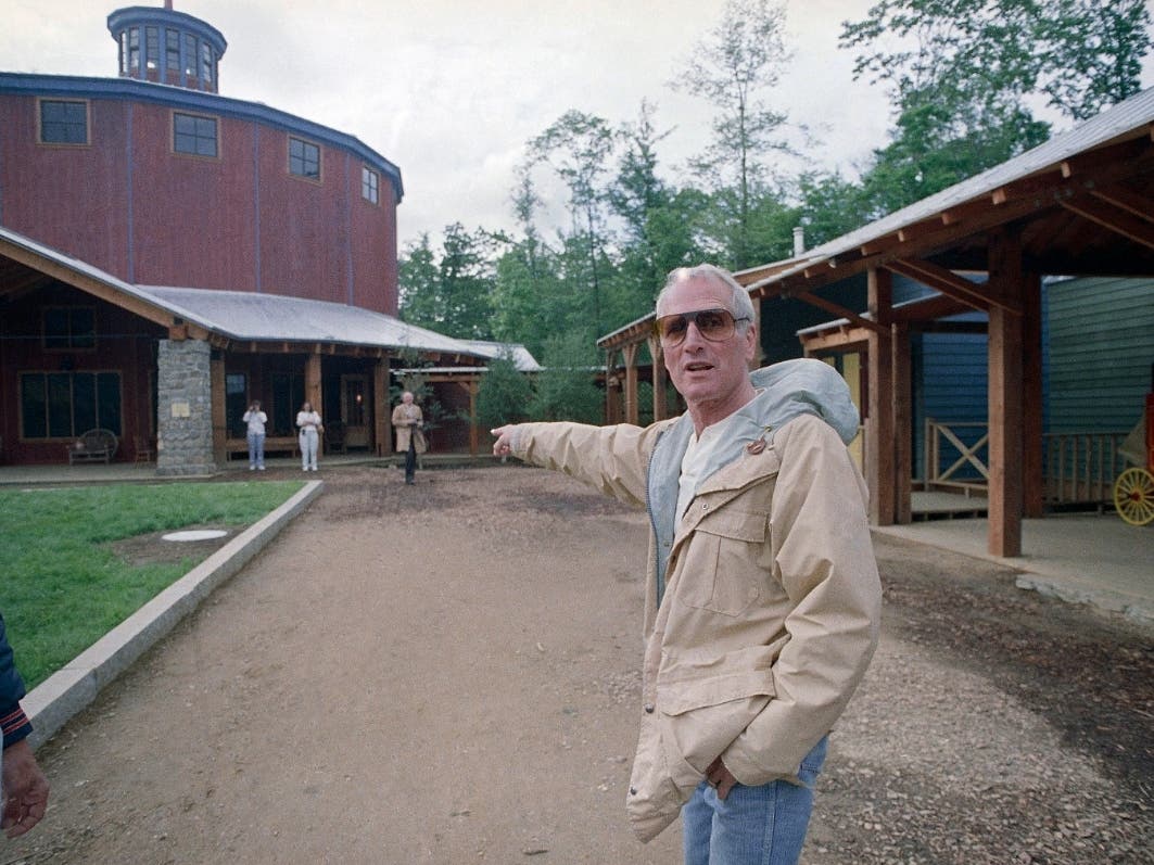 A fire on Friday destroyed four buildings at Paul Newman’s Hole in the Wall Gang Camp for seriously ill children in Connecticut. 