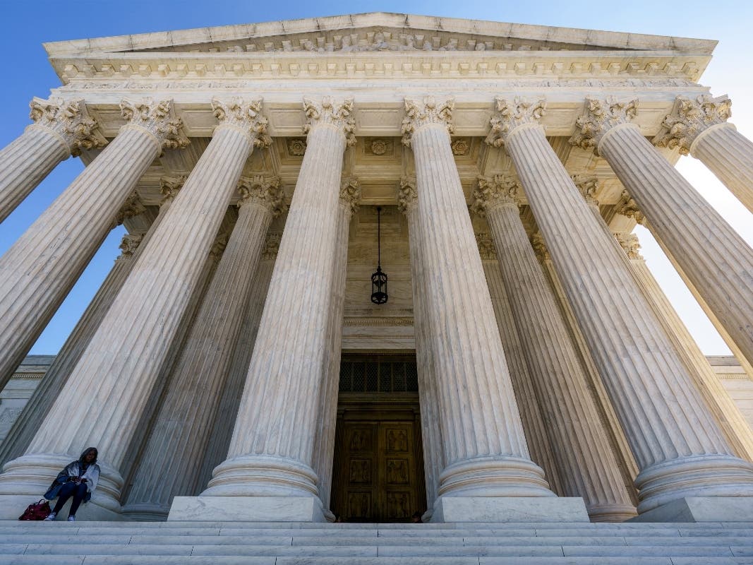 In this Oct. 7, 2020, file photo the Supreme Court in Washington. 