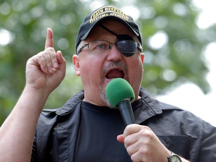 Stewart Rhodes has been arrested and charged with seditious conspiracy in the Jan. 6 attack on the U.S. Capitol. The Justice Department announced the charges against Rhodes on Thursday. 