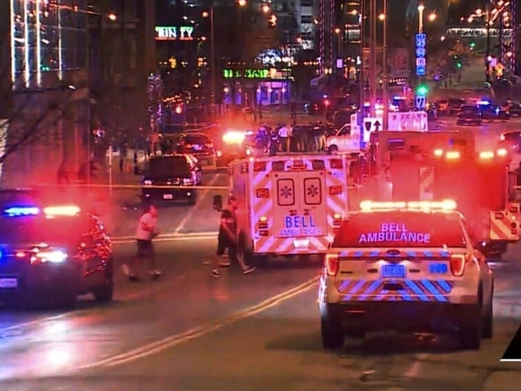 Nearly two dozen people were injured in several shootings in downtown Milwaukee following Friday's playoff game between the Bucks and the Boston Celtics.