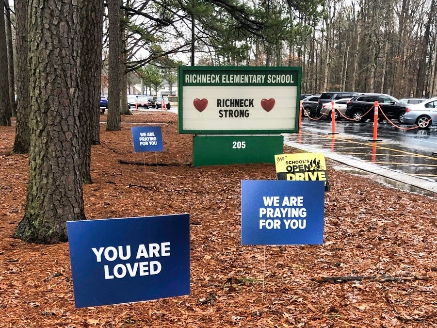 A 6-year-old boy who police say shot his first-grade teacher at a Newport News elementary school earlier this year boasted about the shooting and admitted to using his mother's gun, according to a new report.