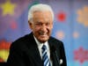 Legendary game show host Bob Barker smiles as he takes questions from the media after taping his final episode of "The Price Is Right" in Los Angeles on June 6, 2007.