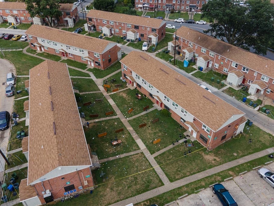 Authorities have charged a 15-year-old boy in connection with a mass shooting at a Baltimore block party that killed two young people and injured more than two dozen others, according to police.