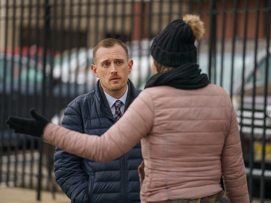 Authorities have identified a person of interest in the murder of Josh Kruger, a journalist and LGBTQ+ advocate who was found dead in his Philadelphia home early Monday.