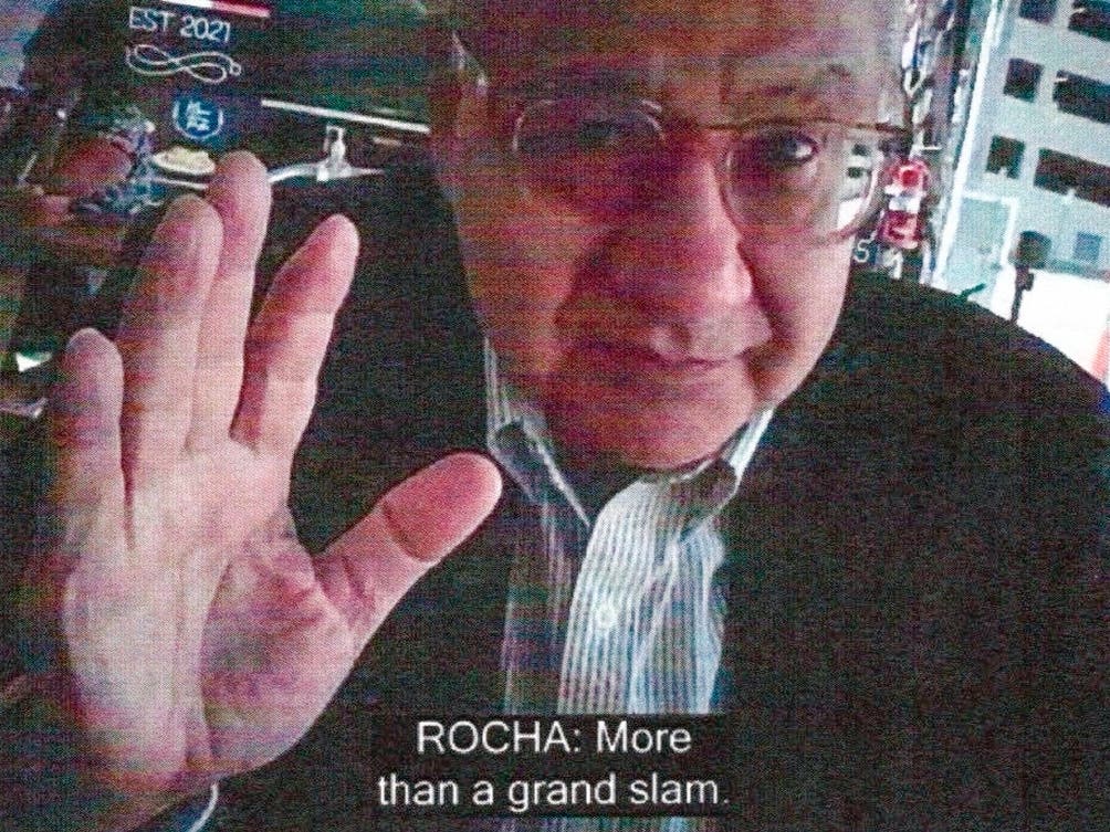 The Justice Department says Victor Manuel Rocha, a former American diplomat who served as U.S. ambassador to Bolivia, has been charged with serving as a covert agent for Cuba's intelligence services since at least 1981.