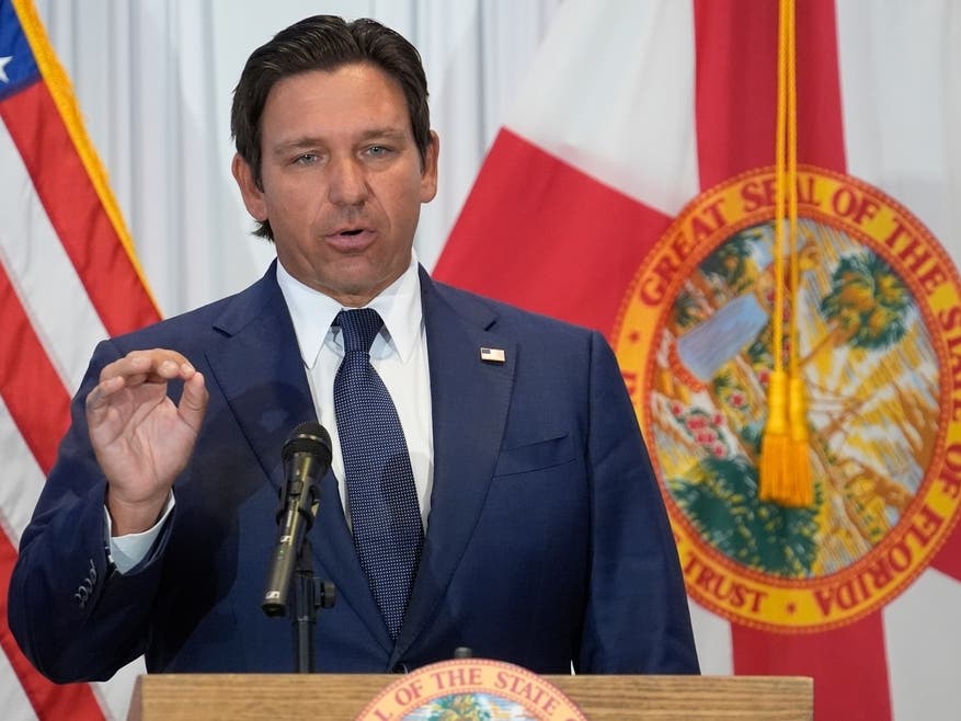 Gov. Ron DeSantis signed a pair of bills into law on Thursday, including one that blocks a proposed cruise port in Manatee County.