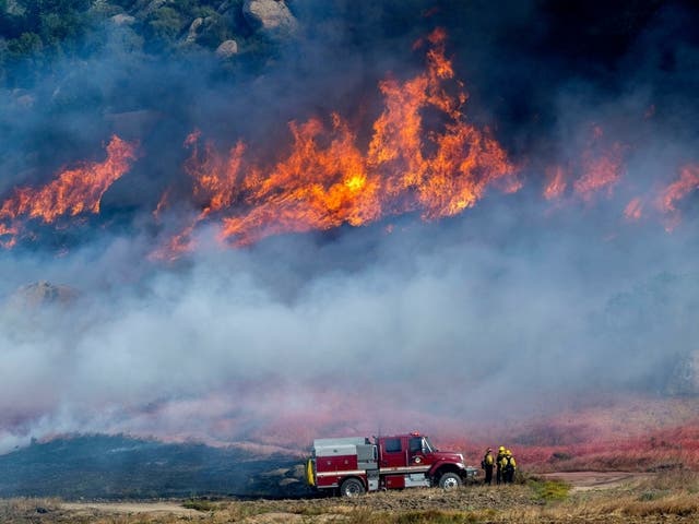 Springs Fire Now At 75 Percent Containment, Many Evacuation Orders ...
