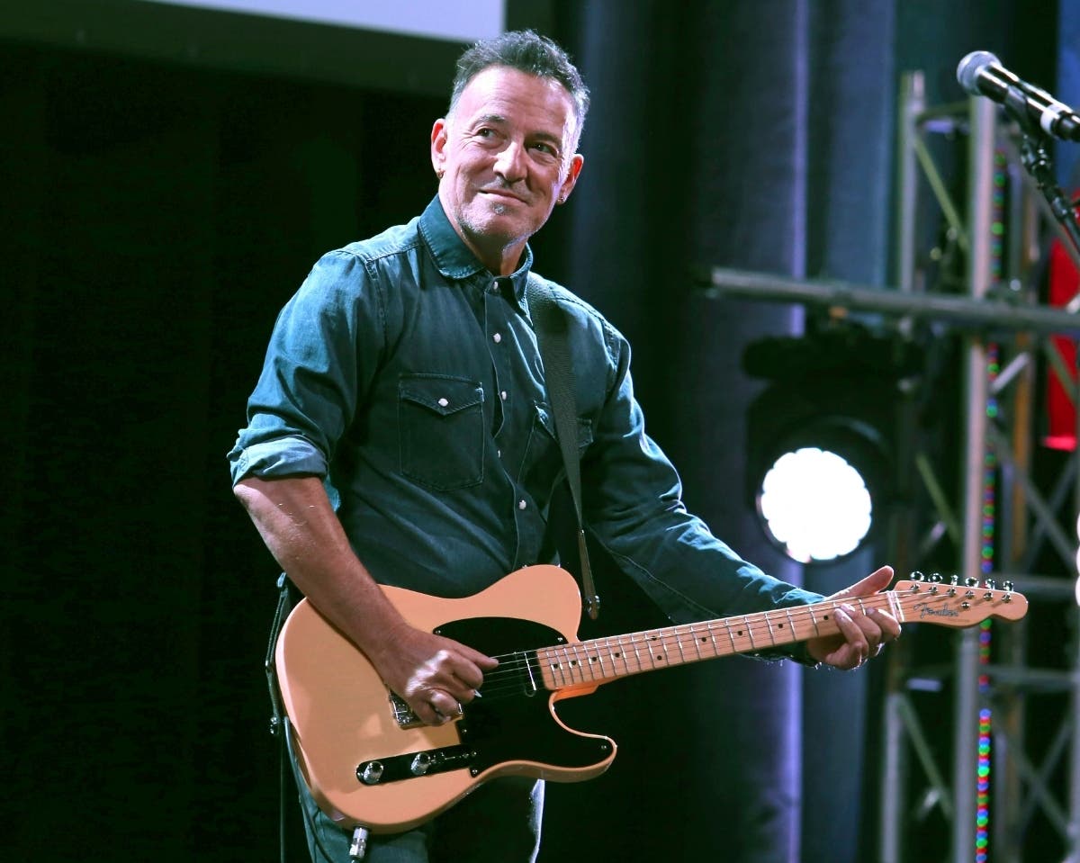 Bruce Springsteen performs at Stand Up For Heroes in New York on Nov. 1, 2016. 
