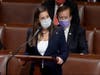 In this image from video, Rep. Elise Stefanik, R-N.Y., speaks as the House reconvenes to debate the objection to confirm the Electoral College vote from Arizona, after protesters stormed into the U.S. Capitol on Wednesday, Jan. 6, 2021.