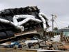 A tornado hit Emerald Isle N.C. as Hurricane Dorian moved up the East coast on Thursday, Sept. 5, 2019. 