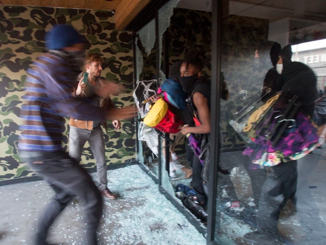 A task force created a website and offered rewards for help finding those who committed violence, looting and arson during the protests.