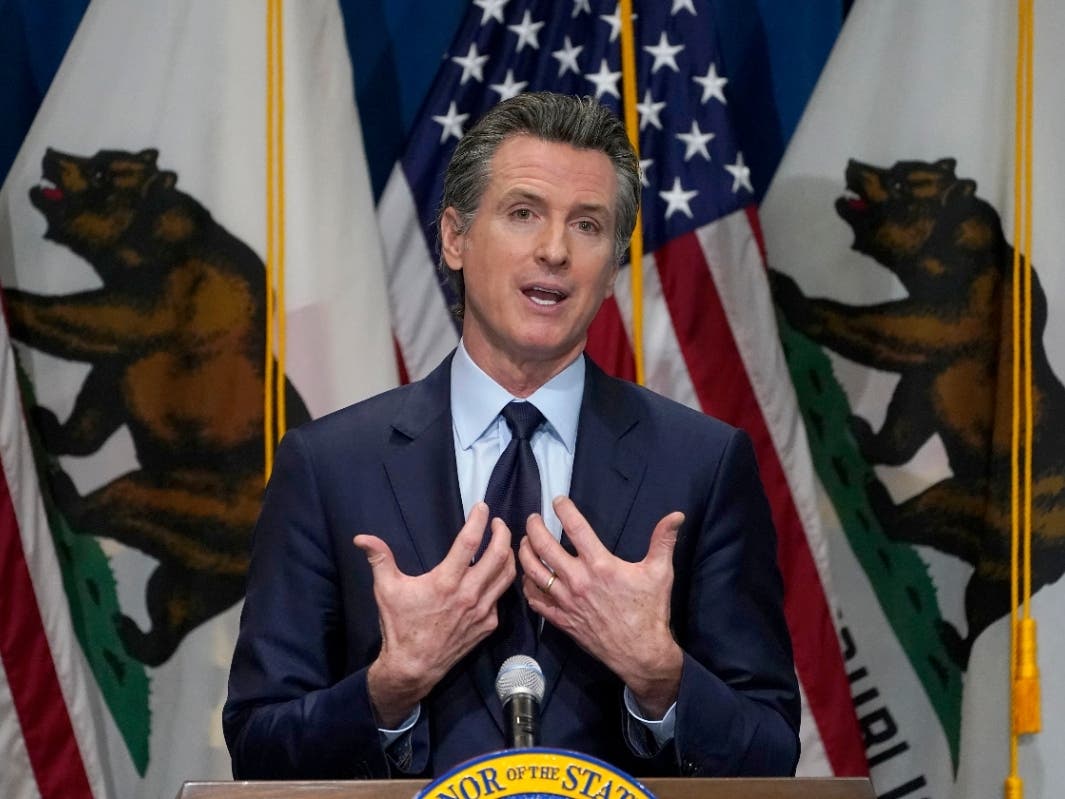 About a year after the state's first coronavirus case, Newsom has gone from a governor widely hailed for his swift response to a leader facing criticism from all angles.