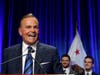 Los Angeles mayoral candidate Rick Caruso smiles as he speaks in his election-night headquarters Tuesday, Nov. 8, 2022, in Los Angeles.
