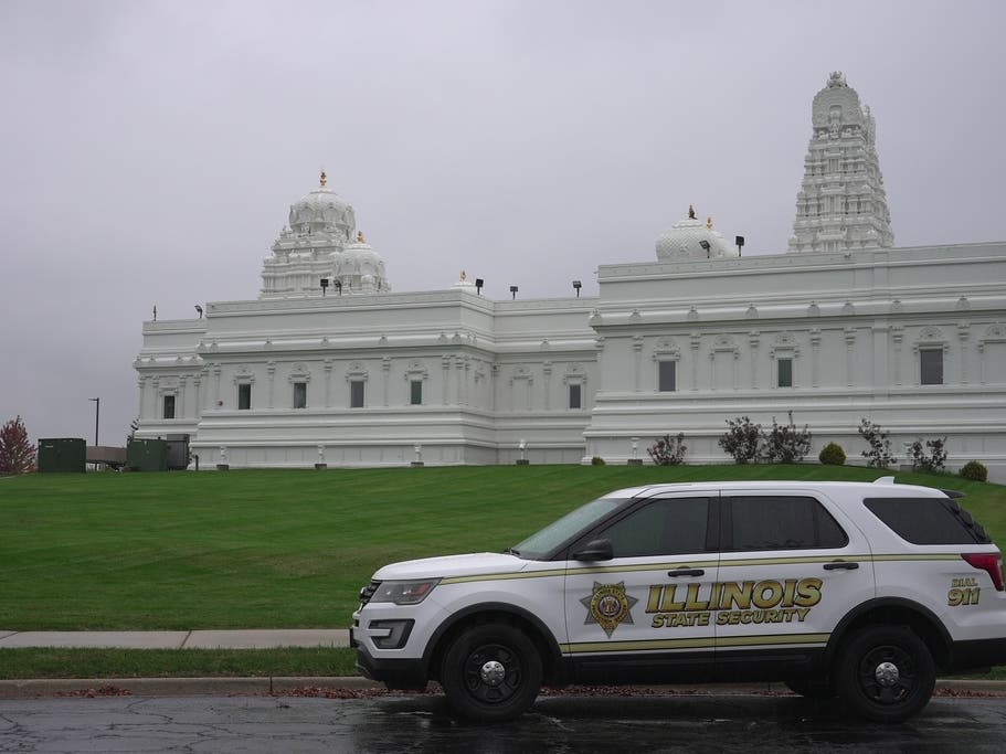 Prosecutors say a 19-year-old was plotting an attack on a Hindu temple in the suburbs for two years.