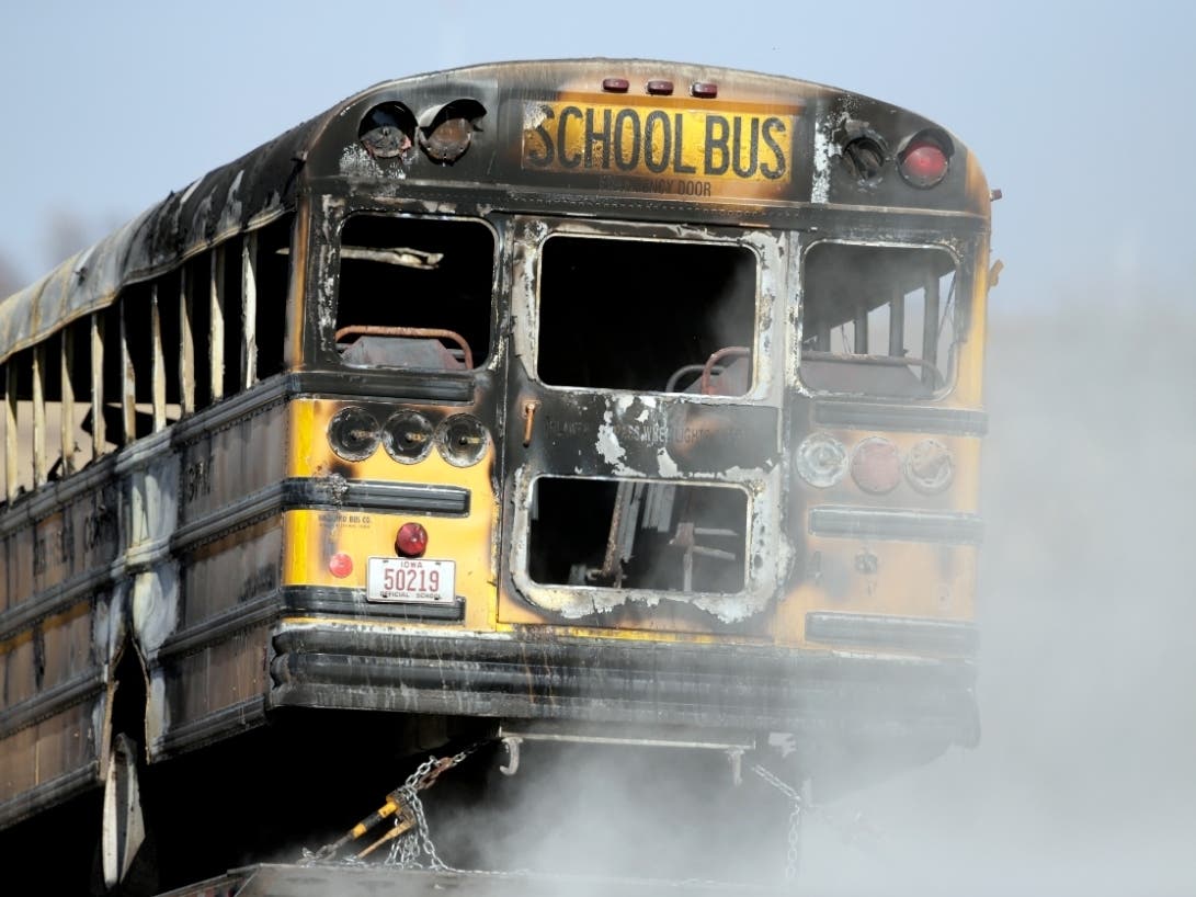 A student and the school bus driver were killed in a 2017 Iowa crash federal safety investigators say was preventable.