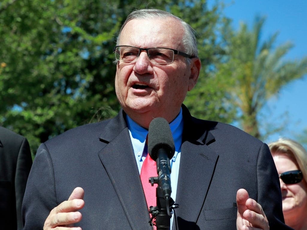 Former Maricopa County Sheriff Joe Arpaio said on the second anniversary of his pardon by President Trump on a conviction related to sweeps aimed at finding immigrants in the country illegally that he will be a candidate for his old job in 2020.