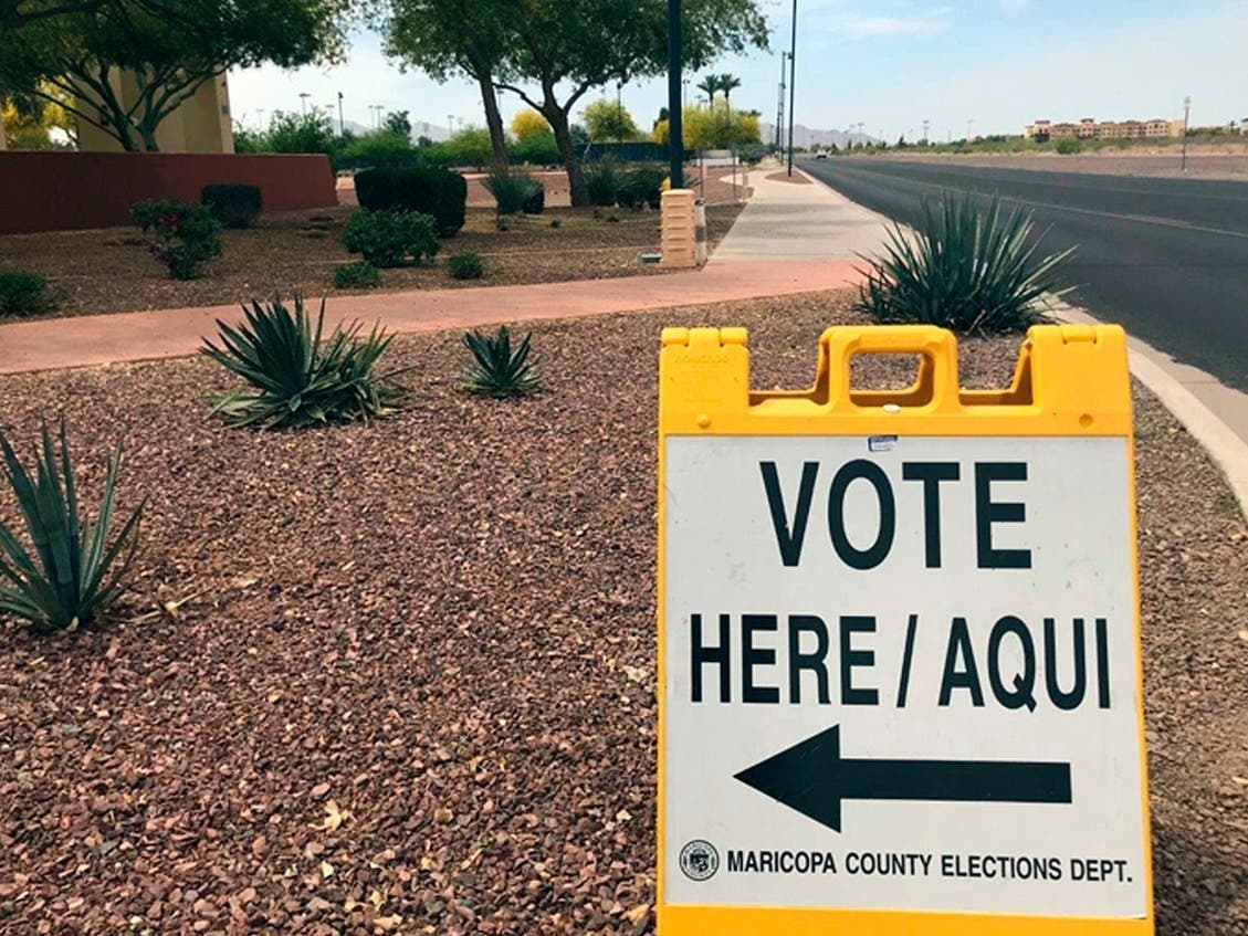 ColorArizona is one of three states holding Democratic presidential primaries Tuesday in what is essentially a two-man race. Ohio was on the March 17 calendar, but moved Monday to postpone in-person voting until June. Illinois and Florida are also voting.