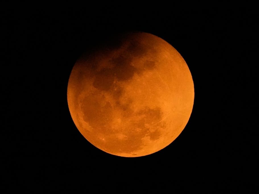 In one of the best moon shows of the year, about 96 percent of the moon will pass through Earth’s dark shadow, or umbra, in a partial lunar eclipse, overnight Aug. 27-28.