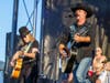 Big Kenny, left, and John Rich, of the band Big & Rich, perform during Patriots Fest on Saturday, May 18, 2024, in Aurora, Ill. Big & Rich will perform in New Lenox on Aug. 8. 