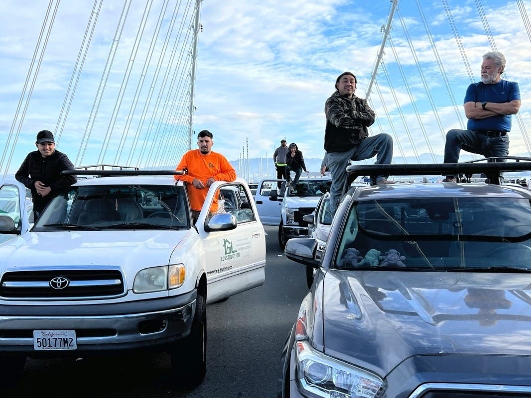 80 Protesters Arrested After Bay Bridge Shut Down For Hours | San ...