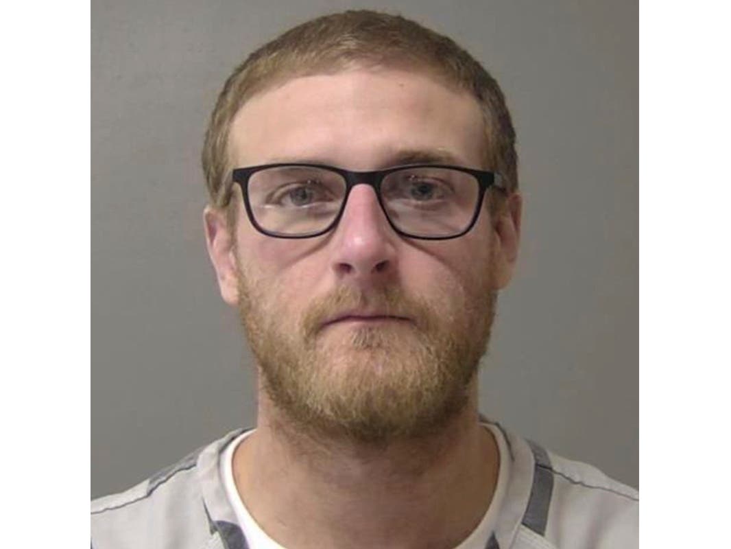This booking photo provided by the Macon County, Ill., Jail in January 2025, shows Sean Grayson, a former Sangamon County Sheriff's deputy.
